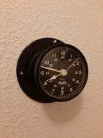 VTG Franklin Instrument Clock 411 Militair 24-uurs paneelwan, Ophalen of Verzenden, Wandklok