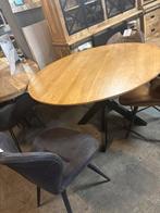 Eettafel Mango rond 130cm, Ophalen, Outletliving7@gmail.com, 100 tot 150 cm, Nieuw