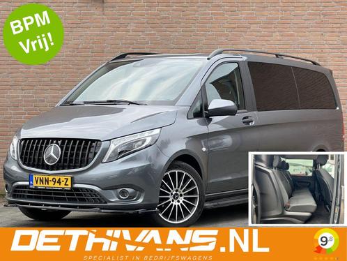 Mercedes-Benz Vito 114CDI Lang DubbelCabine / 9G-Tronic / LE, Auto's, Bestelauto's, Bedrijf, Lease, ABS, Achteruitrijcamera, Airbags