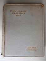 Rapport Officiel IXe Olympiade Amsterdam 1928, Ophalen of Verzenden, Gelezen