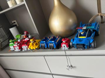 Paw Patrol Voertuigen met Poppetjes beschikbaar voor biedingen