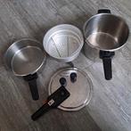 Set snel kookpannen tefal, Ophalen, Rvs, Kookpan of Snelkookpan