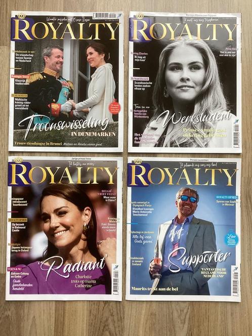 4 x Royalty magazine nummer 1, 4, 6, 7 van 2024, Verzamelen, Koninklijk Huis en Royalty, Zo goed als nieuw, Tijdschrift of Boek