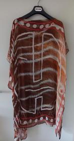 Kaftan The people of the labyrinths, Kleding | Dames, Bruin, Verzenden, Maat 42/44 (L), Knielengte