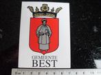 sticker plaats stad gemeente best logo embleem wapen, Verzamelen, Verzenden, Zo goed als nieuw, Overige typen