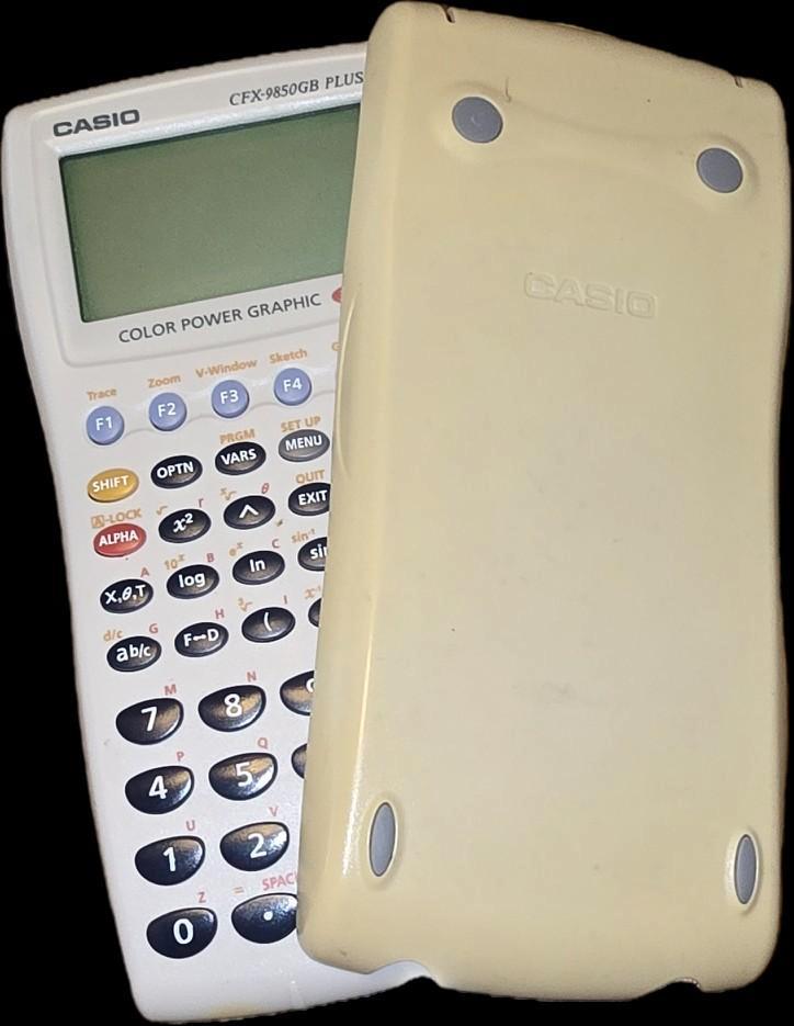 Casio CFX-9850GB PLUS kleuren grafische rekenmachine, Diversen, Rekenmachines, Zo goed als nieuw, Grafische rekenmachine, Ophalen of Verzenden