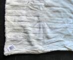 Woondeken plaid fleece deken kleed wit wolwit vacht bontlook, Ophalen of Verzenden, Nieuw