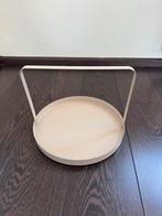 Dienblaad rond metaal met handvat Serveerplateau tray, Huis en Inrichting, Woonaccessoires | Dienbladen, Ophalen of Verzenden