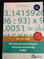 E. Kloet - Werkboek kennisbasis rekenen-wiskunde PABO, Boeken, E. Kloet; N. Wolzak; R. Moraal; Erasmus Education, Ophalen of Verzenden