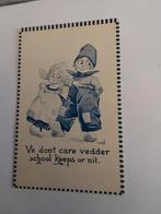 VE DON'T CARE VEDDER SCHOOL KEEPS OR NIT, Verzamelen, Ophalen of Verzenden, Voor 1920, Sterren en Beroemdheden