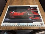 Poster van Ferrari 550 Maranello, Ophalen of Verzenden, Zo goed als nieuw, A1 t/m A3, Rechthoekig Staand