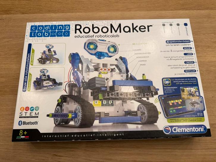 RoboMaker, Kinderen en Baby's, Speelgoed | Educatief en Creatief, Zo goed als nieuw, Bouwen, Elektronica, Ophalen of Verzenden