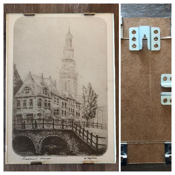 Ansichtkaart Alkmaar Kraanbuurt, Verzamelen, Ansichtkaarten | Nederland, Ongelopen, Noord-Holland, Ophalen of Verzenden