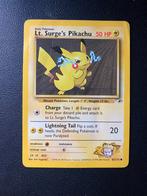 Lt. Surge’s Pikachu - Gym Heroes - 81/132 - Pokemon kaart, Ophalen of Verzenden, Zo goed als nieuw
