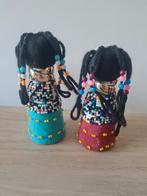 2 Afrikaanse poppen, Ophalen of Verzenden, Pop