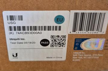 Unifi USG Security Gateway beschikbaar voor biedingen
