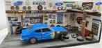 Diorama Ford Capri GT XLR 1969 Hobby ruimte / Garage ruimte, Hobby en Vrije tijd, Modelauto's | 1:24, Ophalen, Nieuw, Auto, Overige merken