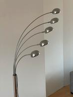 Elegante staande lamp met vijf lampen, Ophalen, Gebruikt, Metaal, 150 tot 200 cm