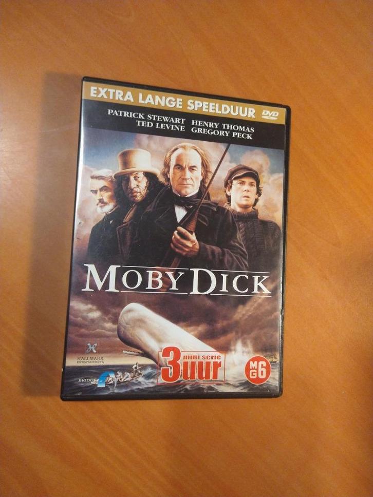 DVD Moby Dick, Cd's en Dvd's, Dvd's | Avontuur, Zo goed als nieuw, Alle leeftijden, Ophalen of Verzenden