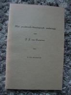 HET PRAKTISCH-THEOLOGISCH ONDERWIJS van JJ van Oosterzee, Boeken, Godsdienst en Theologie, Gelezen, Ophalen of Verzenden