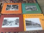 Spoorwegen in Nederland in oude Ansichten deel 1 en 2., Ophalen of Verzenden, Zo goed als nieuw, Diverse auteurs, Trein