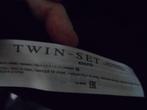 jurkje van twinset nieuw, Maat 38/40 (M), Twinset, Verzenden, Zwart