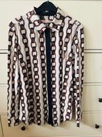 Studio Anneloes Poppy chain blouse ecru cognac maat XL, Kleding | Dames, Blouses en Tunieken, Studio Anneloes, Verzenden, Wit