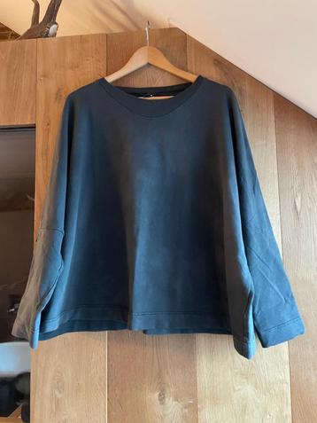 Ischiko top gewolkt-antraciet mt 5 sweatstof beschikbaar voor biedingen