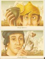 serie van 6 ludieke verjaarskaarten RPS, Ophalen of Verzenden