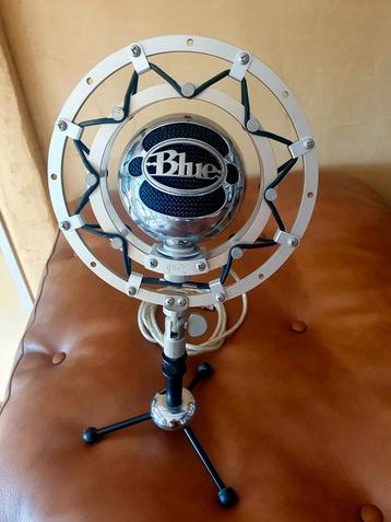 Blue Snowball microfoon, authentieke look