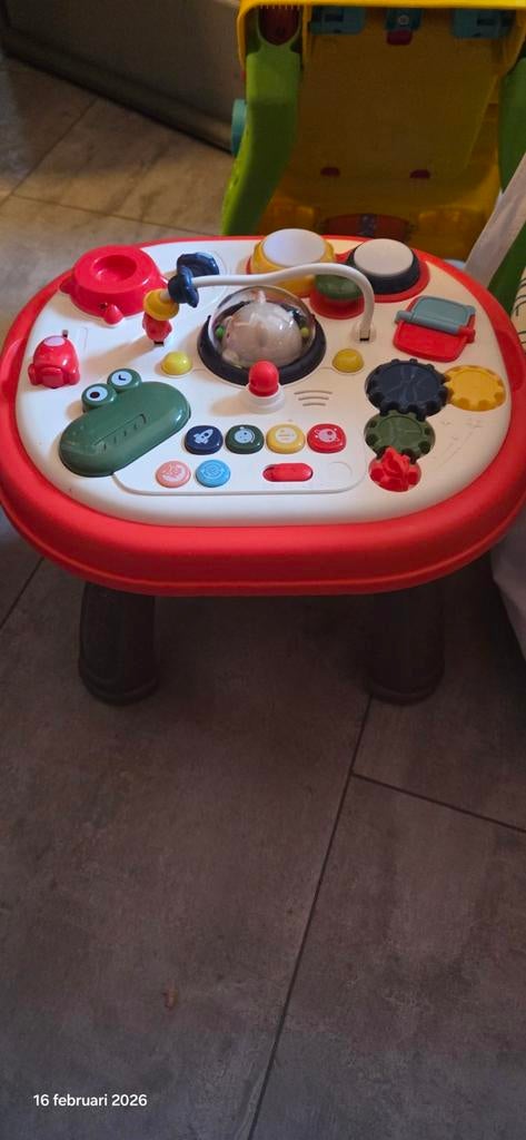 2 in 1 Speeltafel, Ophalen of Verzenden, Gebruikt, Overige typen, Met geluid