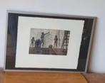 Ets Pieter ELZINGA ( 1938 - 1994) ladders 3 v d 100, Antiek en Kunst, Ophalen