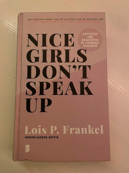 Lois P. Frankel - Nice girls don't speak up, Boeken, Advies, Hulp en Training, Zo goed als nieuw, Verzenden