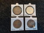 Set 4 Stuks 3 Mark Bayern Duitsland Zilver, Ophalen of Verzenden, Duitsland, Setje, Zilver