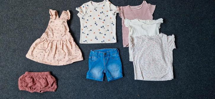 Meisjeskleding 74-80 Hema, prenatal, enz, Kinderen en Baby's, Babykleding | Maat 80, Ophalen of Verzenden