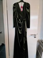Galajurk fluwelen groene lycra avondjurk maat 42.44.46, Kleding | Dames, Gelegenheidskleding, Galajurk, Maat 42/44 (L), Ophalen of Verzenden