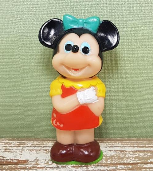 Vintage Disney Minnie Mouse puntenslijper 9,5 cm oud figuur, Verzamelen, Disney, Gebruikt, Beeldje of Figuurtje, Mickey Mouse