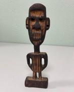 Antiek sculptuur hout gesneden houten voorouderbeeld afrika, Antiek en Kunst, Ophalen of Verzenden