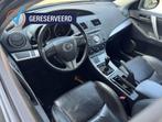 Mazda 3 2.0 DiSi GT-M Cruise Clima Pdc StoelVw, Auto's, Voorwielaandrijving, Euro 5, Gebruikt, Zwart