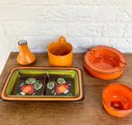 Vintage / retro keramiek: potten en schaaltjes., Verzamelen, Retro, Ophalen of Verzenden, Huis en Inrichting
