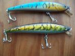 2 stuks kunstaas pluggen / roofvis pluggen / baars pluggen, Ophalen of Verzenden, Nieuw, Overige typen