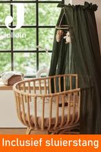 Jollein Sluier Vintage Leaf Green - incl Sluierstang, Ophalen, Zo goed als nieuw, Klamboe