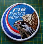 Bijzondere  F-16 Fighting Falcon swirl patch mis uitgave, Verzamelen, Luchtvaart en Vliegtuigspotten, Ophalen of Verzenden, Zo goed als nieuw