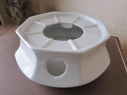 Wit Winterling porselein Stövchen - teapot warmer gemerkt, Huis en Inrichting, Keuken | Keukenbenodigdheden, Zo goed als nieuw