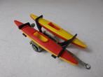 Jaren 70 Majorette (France) TRAILER + 2 KANO'S!  I.g.st., Hobby en Vrije tijd, Modelauto's | 1:50, Ophalen of Verzenden, Zo goed als nieuw