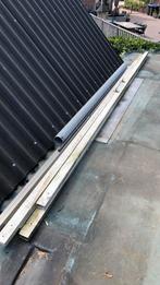 Vier 5 meter Polyester balken en 3x16 mm kanaalplaten, Doe-het-zelf en Verbouw, Ophalen of Verzenden, Overige materialen, Minder dan 20 mm