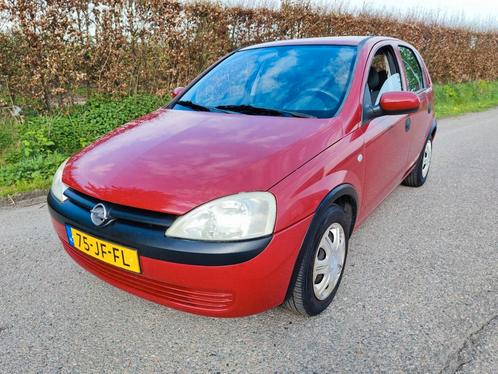 Opel Corsa 1.2 16V 106.500km N.A.P.!!! 5-Deurs 2002 Rood APK, Auto's, Opel, Particulier, Corsa, ABS, Airbags, Alarm, Centrale vergrendeling