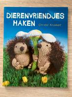 Dierenvriendjes Haken - Christel Krukkert, Ophalen of Verzenden, Zo goed als nieuw, Breien en Haken, Geschikt voor kinderen