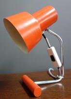 60 jaren Josef Hurka oranje TAFEL LAMP Lidokov Model 85133, Huis en Inrichting, Lampen | Tafellampen, Minder dan 50 cm, Gebruikt