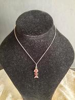 Ketting met Visgraat bedeltje, Onbekend, Ophalen of Verzenden, Zo goed als nieuw, Onbekend